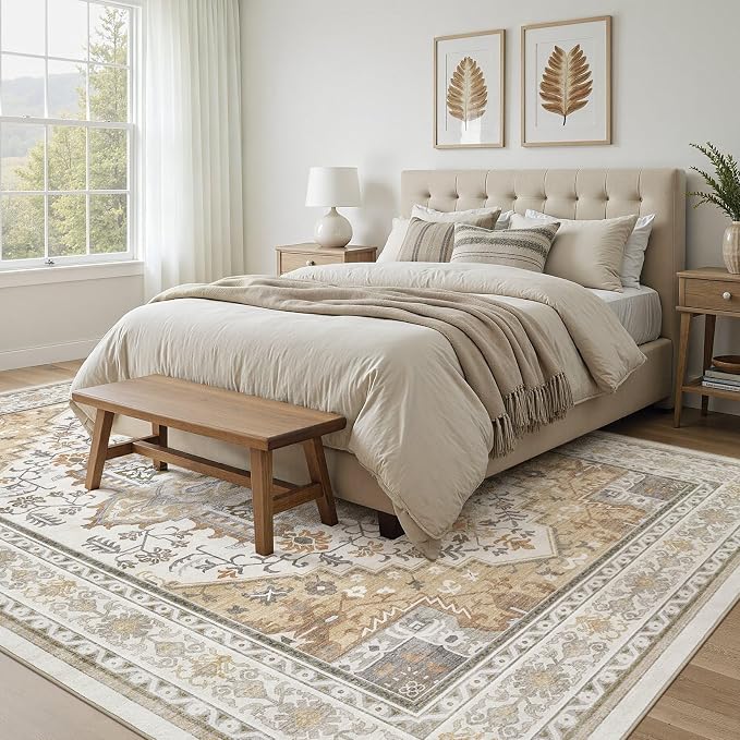 UERMEI 10x12 Area Rug for Living Room - Image 4