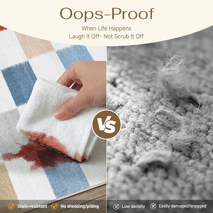 PureCozy Machine Washable 5x7 Area Rugs - Image 8
