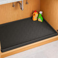 Jin&Bao Waterproof Under Sink Mat 28" x 19", Thick Silicone Mat Cabinet by Jin%26Bao