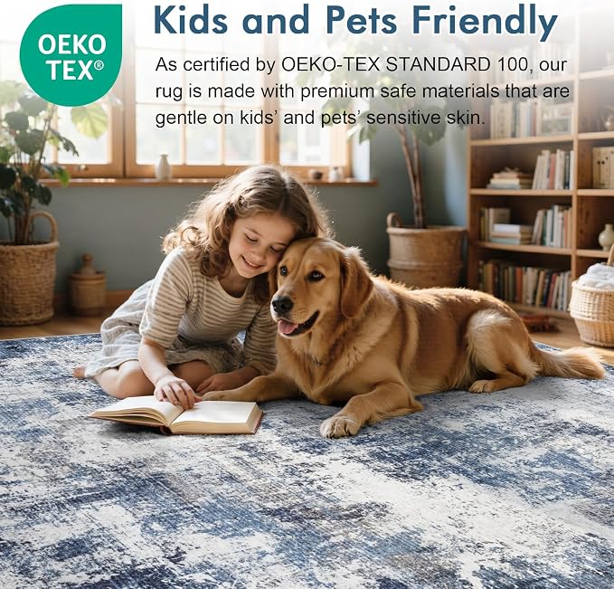 9x12 Ft Extra Large Washable Area Rugs - Image 5