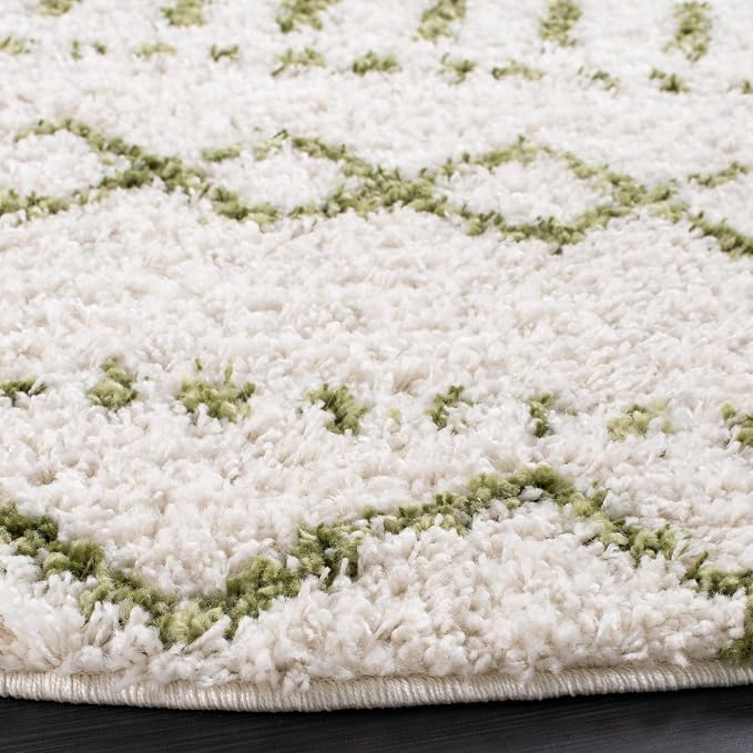 SAFAVIEH Arizona Shag Collection Runner Rug - Image 4