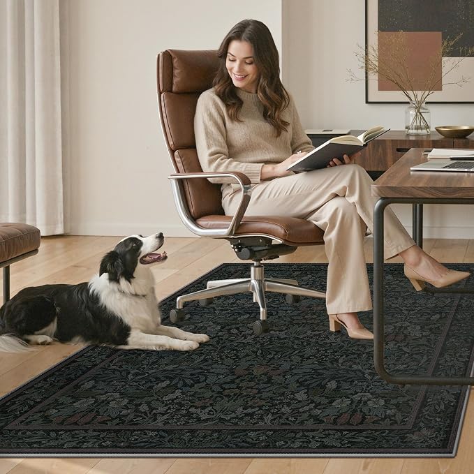 36"x48" Office Chair Mat for Hardwood Tile Floor, Under Desk Carpet Protector - Image 7