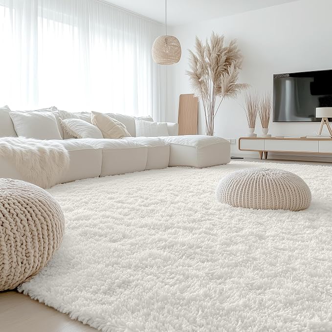 OLANLY 9x9 Machine Washable Large Area Rugs by OLANLY