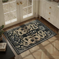 DCX Washable 3x5 Snake Rug, Soft Low Pile Carpet, Kid & Pet Friendly by DCXWashableRug