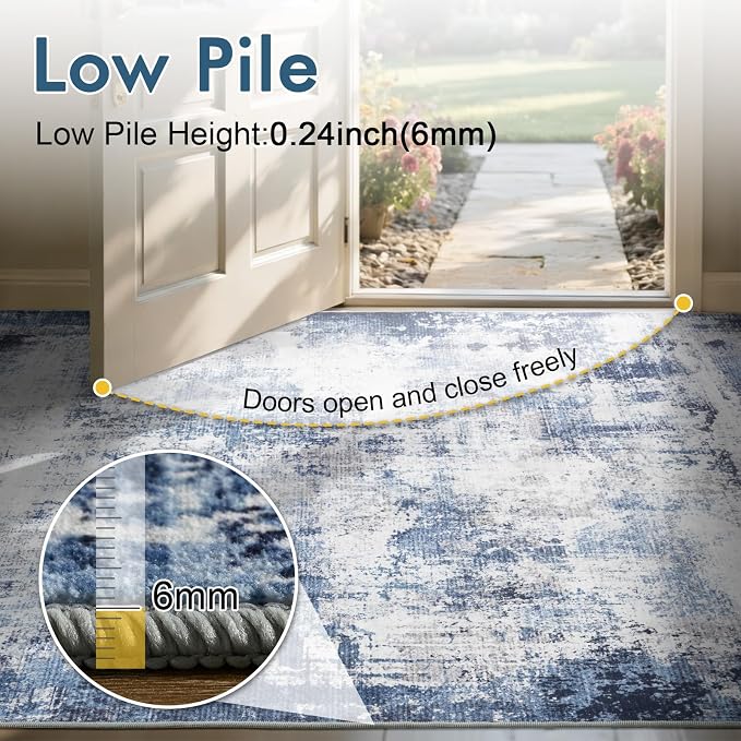 9x12 Ft Extra Large Washable Area Rugs - Image 8