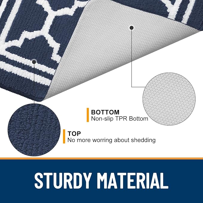 Buganda Long Indoor Door Mat, Dirt-Resistant and Absorbent Doormat, Low Profile - Image 4