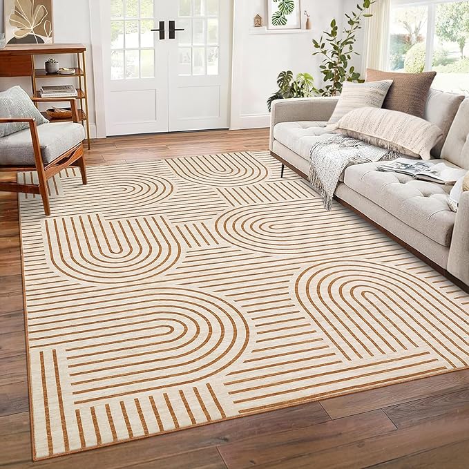 ROYHOME Washable Rug 8x10 Area Rugs by ROYHOME