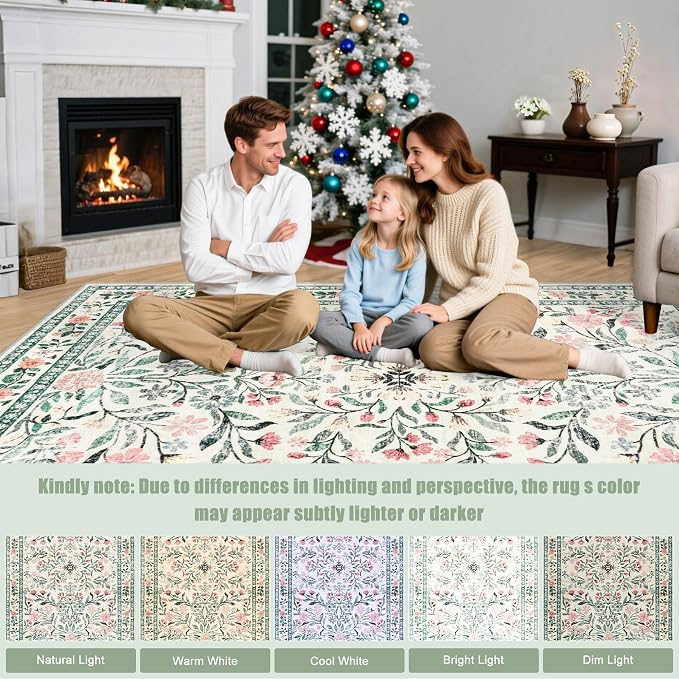 Runner Rug for Entryway: 2.6x14 Kitchen Rugs Non Slip Washable Ultra-Thin Soft - Image 9