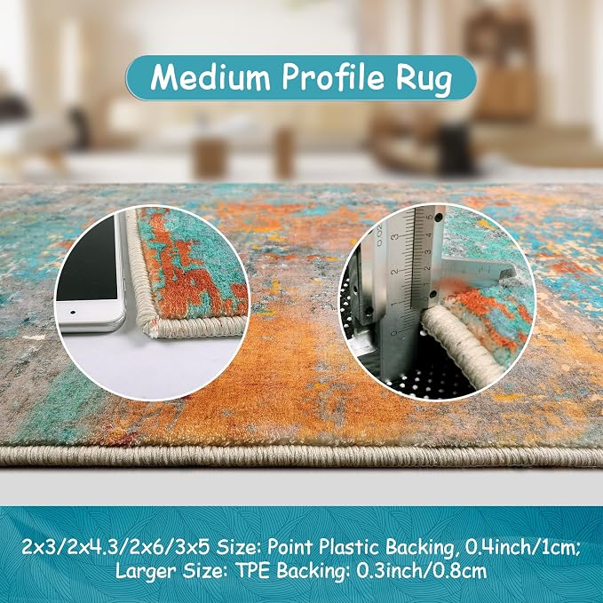 Lahome Modern Abstract Area Rug - Image 4
