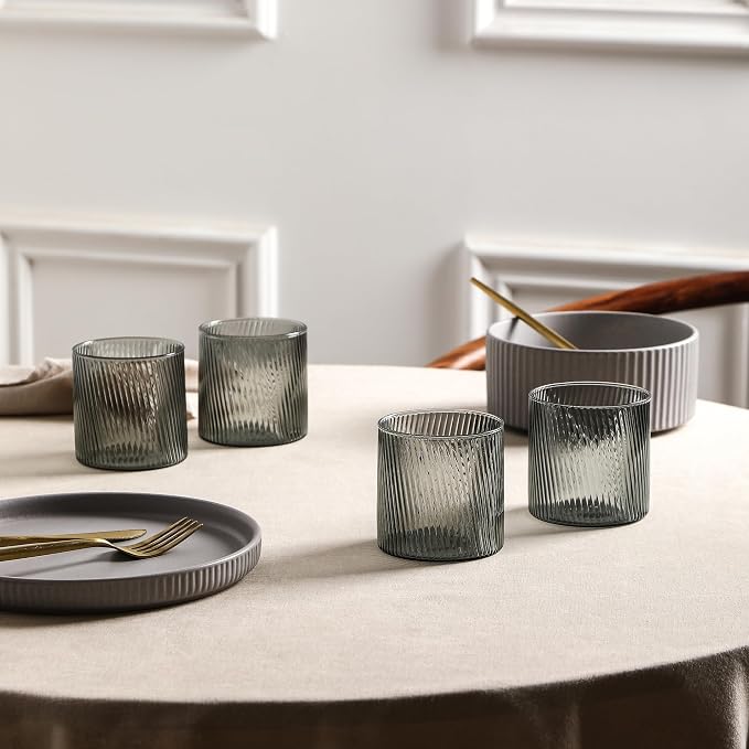 Stone Lain Haven Stoneware 16-Piece Dinnerware Set, Plates and Bowls Sets - Image 8