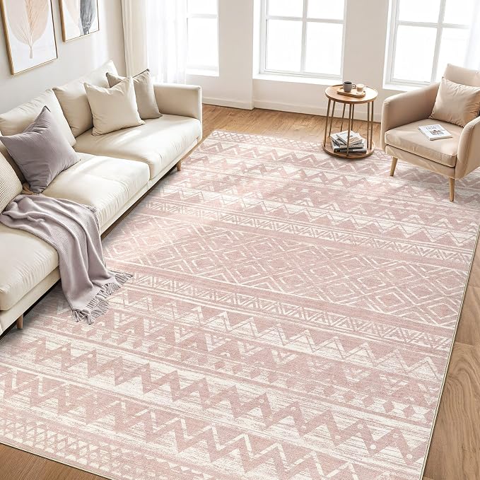 cotiled 6x9 Area Rugs Living Room Rug: Washable Boho Rugs - Image 6