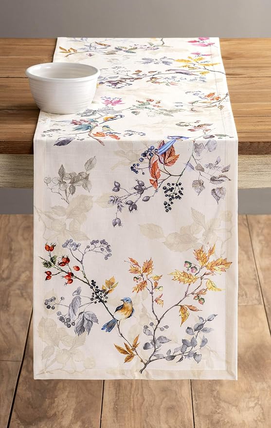 Maison d' Hermine Table Runner 100% Cotton 14.50" x 90" | Table Runners 90 - Image 8
