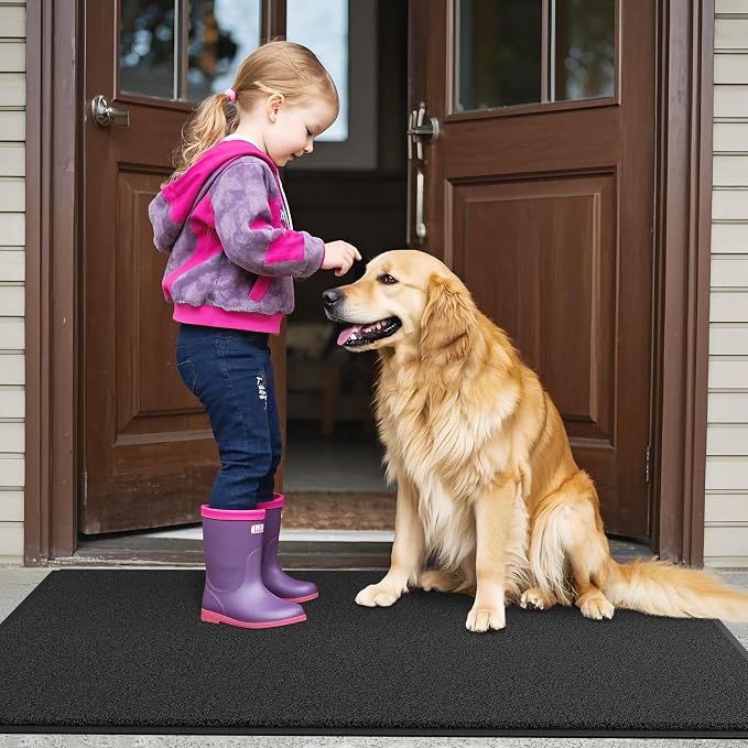 Sturdy Front Door Mat, Fade Resistant, Waterproof Low Profile Entry Mat - Image 8