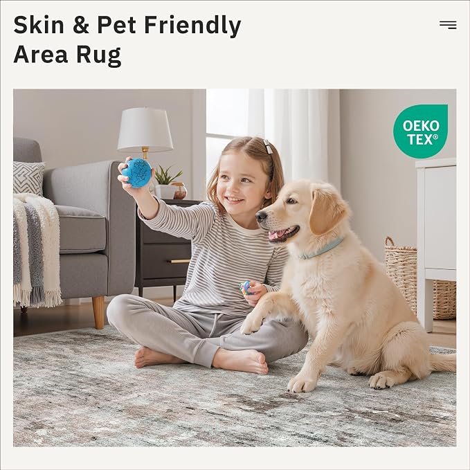 Soalmost 2x3 Abstract Washable Rugs - Image 8