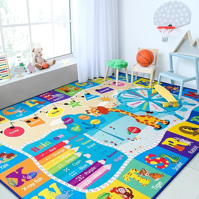 Chicrug Educational Kid Area Rug - Image 3