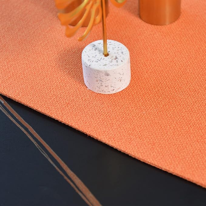 Dinning Table Runner Cloth 12 x 48 Inches Farmhouse Kitchen Coffee Burlap Table - Image 3
