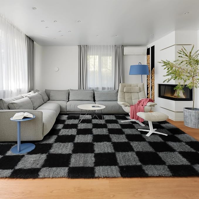 KICMOR Large Rugs for Living Room 7x10 Area Rug, Indoor Soft Plush Rug for Kids - Image 9