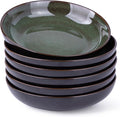 LERATIO 9.0" Ceramic Pasta Bowls Set of 6, 38oz Large Stoneware Bowls Set | by LeRatio