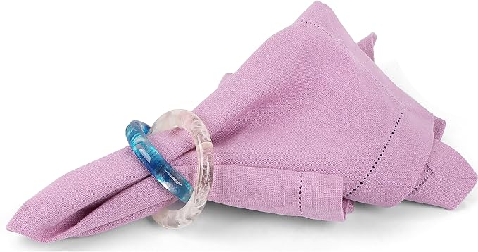 Epoxy Resin Napkin Rings, handcrafted resin, scratch-resistant, smooth edges - Image 7