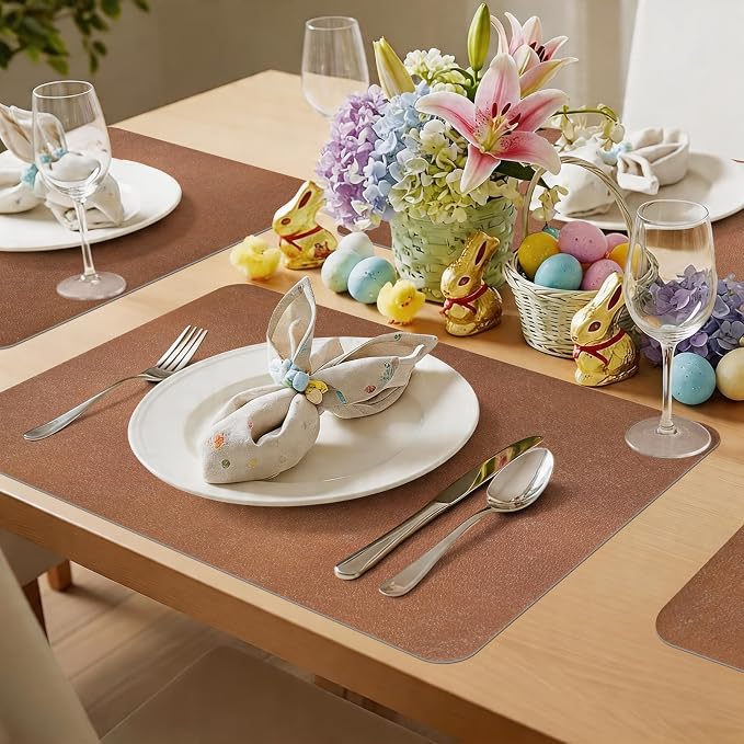 Vinyl Placemats Set of 4-12x17 Inch - Image 3
