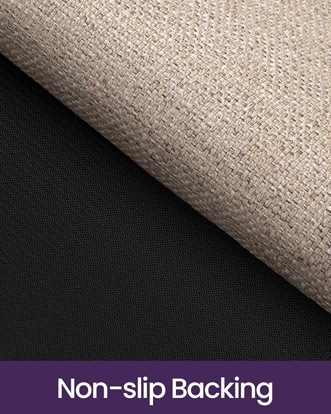 DEXI Hallway Runner Rug 2'4"x10', Non Slip Rubber Backed Runners Carpet - Image 6