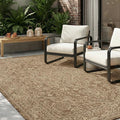MontVoo-Outdoor Rug-Patio Rug 4x6 ft Polypropylene Indoor Outdoor Rugs Carpet by MontVoo