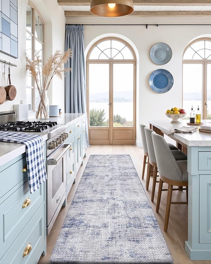 DEXI Kitchen Mats Cushioned Anti Fatigue, 23x107 Floor Padded Runner Rug Non - Image 5