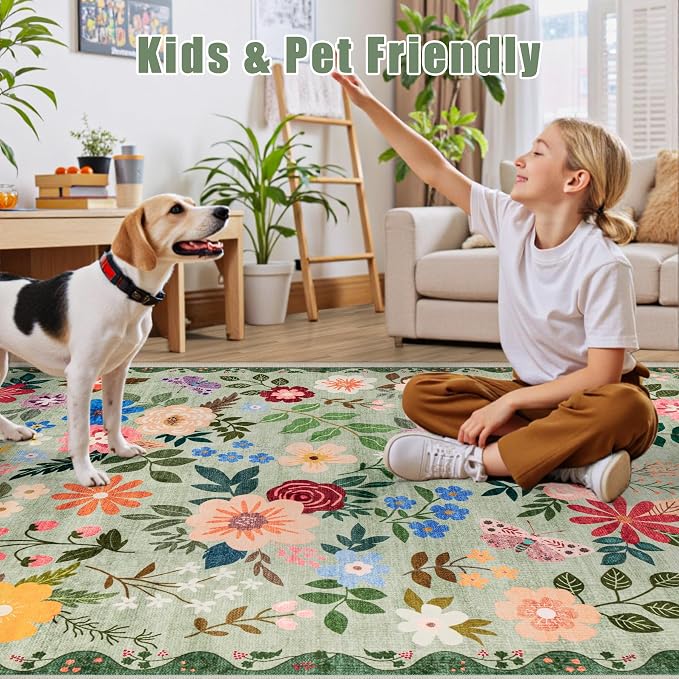 Runner Rug for Entryway: 2.6x14 Kitchen Rugs Non Slip Washable Ultra-Thin Soft - Image 6