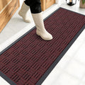 OLANLY Front Door Mat Outside Entrance 47x17, Heavy Duty Sturdy Natural Rubber by OLANLY