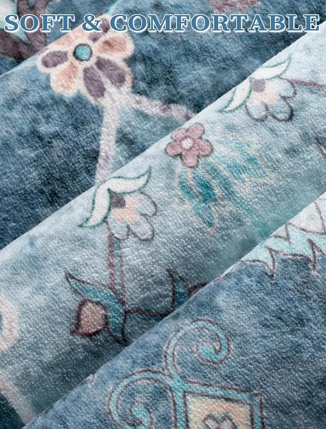 SERISSA Boho Washable Runner Rug - Image 4