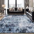 Rugflix 6x8 Area Rugs for Living Room, Washable Large Rug Stain-Resistant Low by RugflixAreaRugs