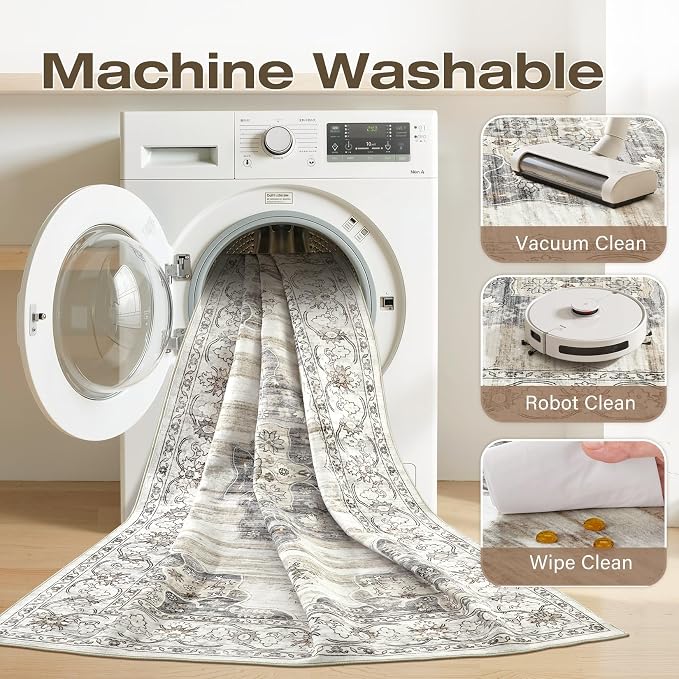 10x14 Washable Area Rug - Image 2