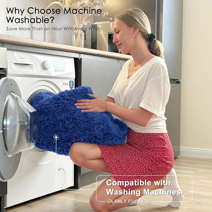 OLANLY 2x8 Machine Washable Runner Rugs - Image 2