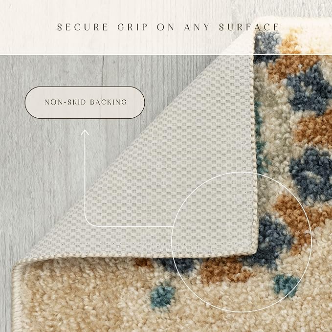 Maples Rugs Reggie Floral Runner Rug - Image 6