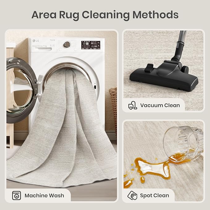 Valenrug Washable Rugs 5x7 - Image 8