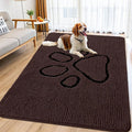 Smiry Dog Door Mat for Muddy Paws, Absorbent Dirt Trapper Non Slip Quick Dry by Smiry