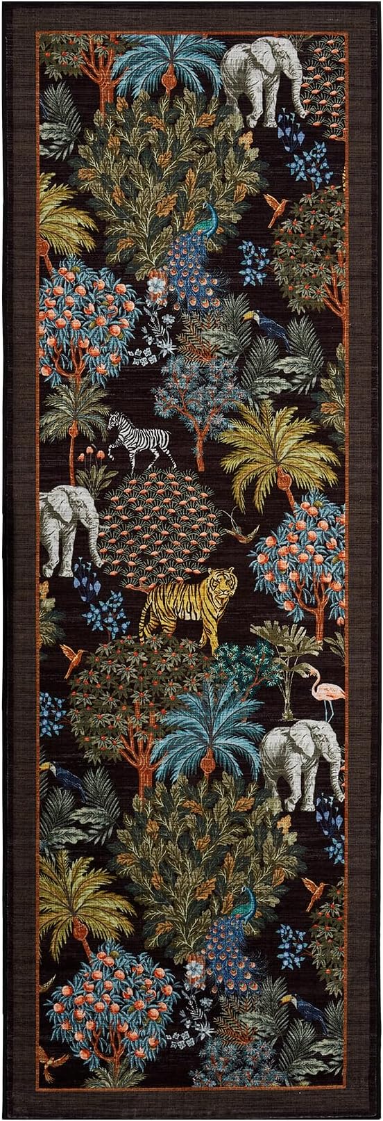 GarveeHome Jungle Rug 2x6 Kitchen Runner Rug Non Slip Washable Runners - Image 4