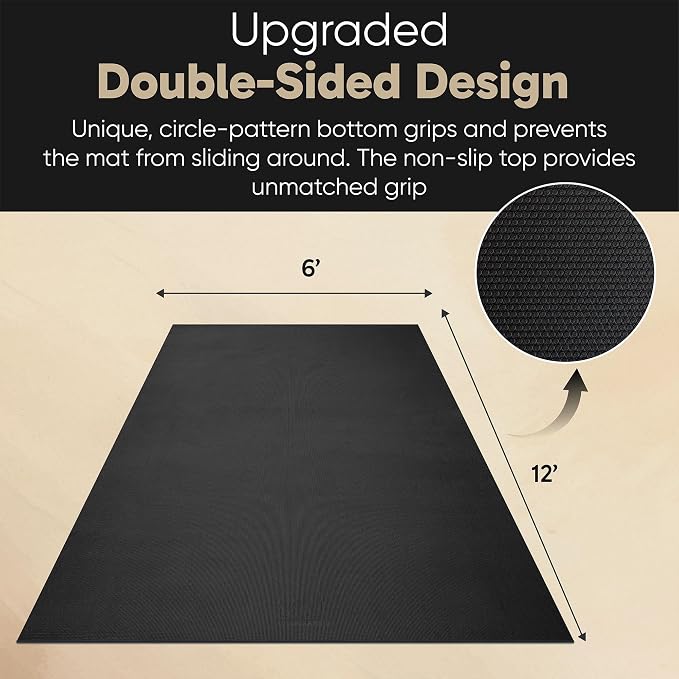 Gorilla Mats Extra Large Yoga Mat – 9'x6' - Image 3