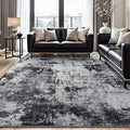 Rugflix 6x9 Area Rugs for Living Room, Washable Large Rug Stain-Resistant Low by RugflixAreaRugs
