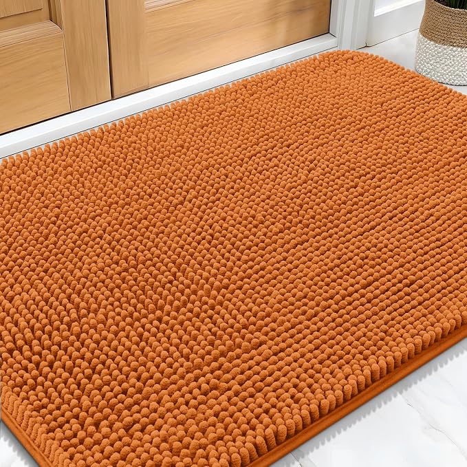OLANLY Dog Door Mat for Muddy Paws 34x21, Absorbs Moisture and Dirt, Absorbent by OLANLY