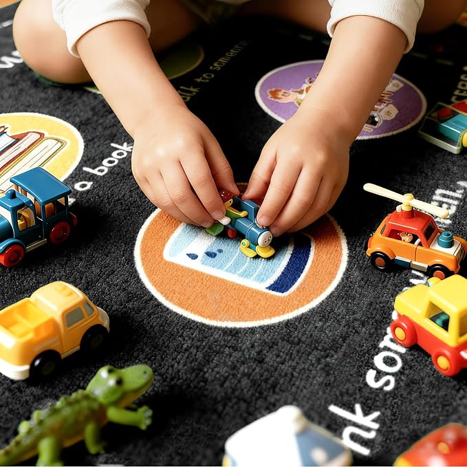 Classroom Rug Elementary 5x7 ft, Calming Corner Rug - Image 5