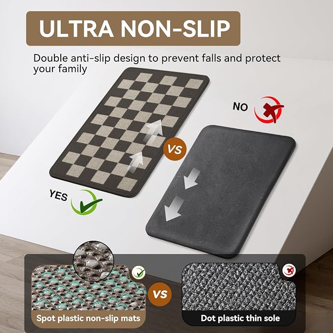 YDKGL Kitchen Rugs Non Slip Washable Kitchen Mats - Image 6