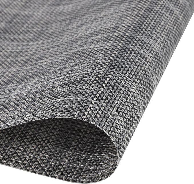 SHACOS Woven Vinyl Table Runners 12 x 54 inch Wipeable PVC Weave Table Runner - Image 7