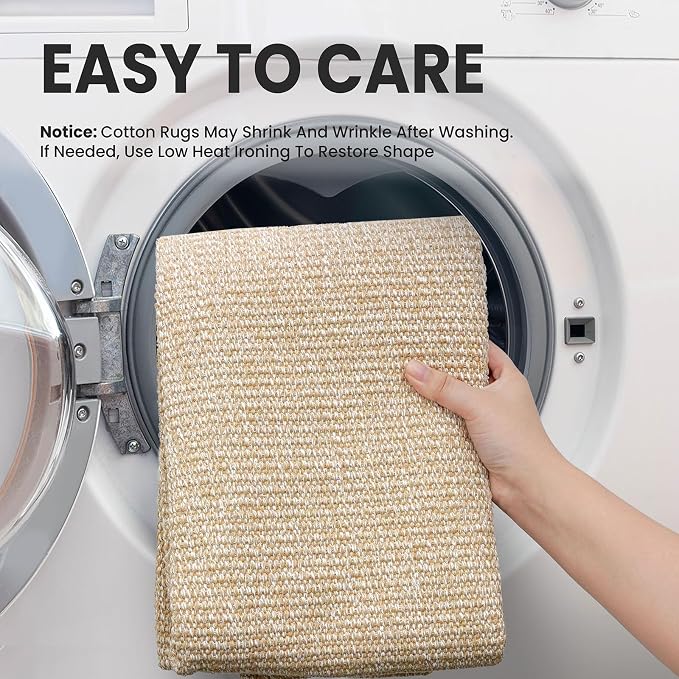 EARTHALL Washable Runner Rug 2x6 Ft Non Slip Runners - Image 3