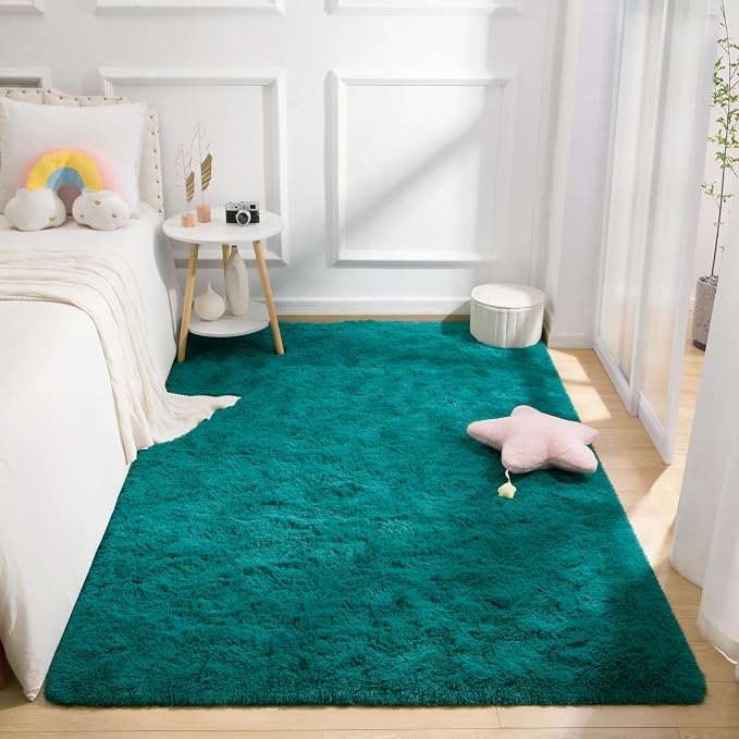 BENRON Soft Area Rugs for Living Room Bedroom Washable, Fluffy Rugs for Kids - Image 5