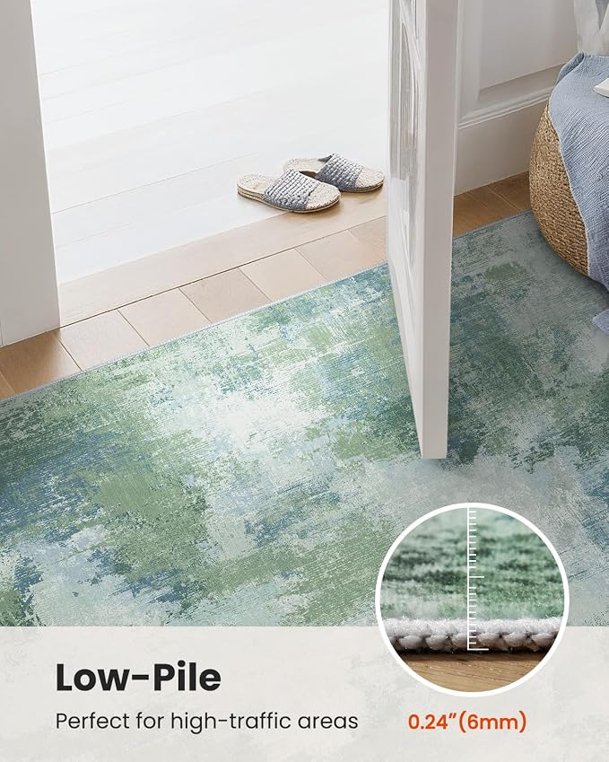 Runner Rugs for Hallway 2x5, Modern Abstract Machine Washable Runners for - Image 6