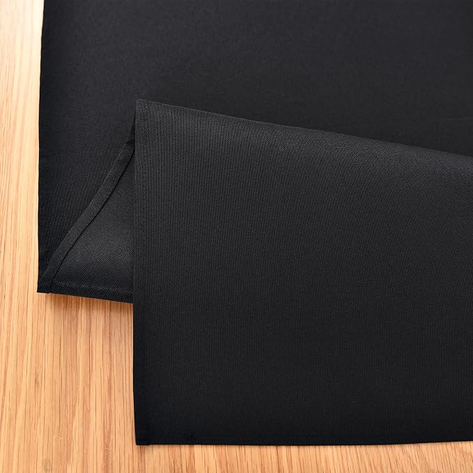 Farmhouse Black Table Runner Dining Table Runners 72 Inches Long Coffee Table - Image 3