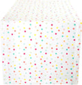 DII Polka Dot Party Print Tabletop Collection Reusable & Machine Washable by DII