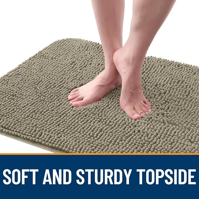 OLANLY Dog Door Mat for Muddy Paws 40x32, Absorbs Moisture and Dirt, Absorbent - Image 4