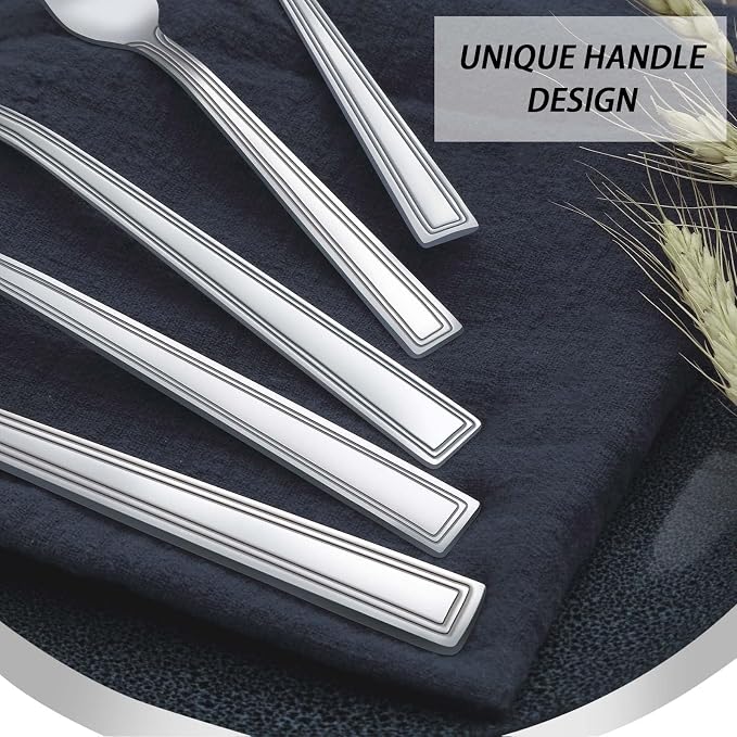 Hunnycook 60-Piece Silverware Set - Image 4